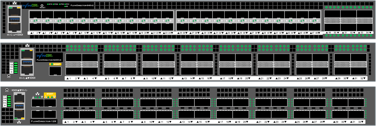 FlowDirector network packet broker family